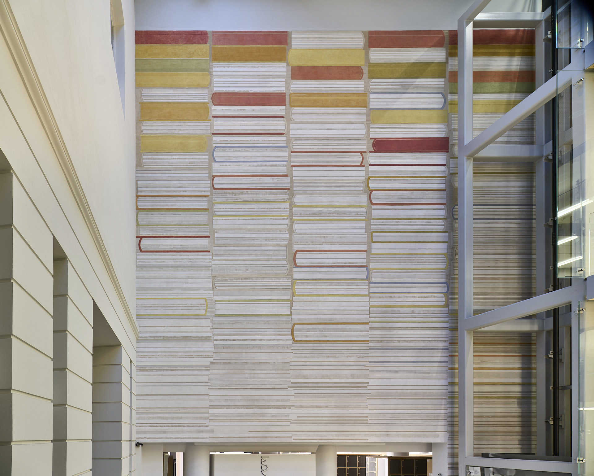 #Marcin Bogusławski, #Marcin Boguslawski #sgraffito #sgrafitto #FundacjaSpoiwo #malarstwościenne #sztukawspółczesna